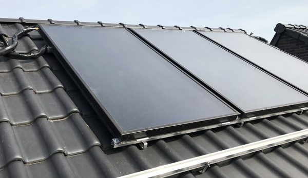 Vlakke plaat zonnecollector